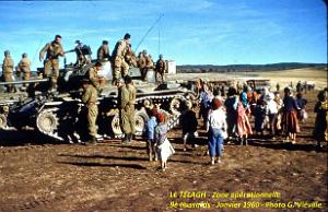 1103- Le Telagh - 9e hussards en operations